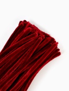 Синельная проволока, набор 100 шт, размер 1 шт 30х0,8 см, цвет бордовый 10902692