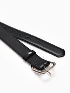 Ремень женский, 110×3.2 см, пряжка металл, серебристая, чёрный - фото 809308412