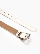 Ремень женский, 110×3.2 см, пряжка металл, серебристая, белый - фото 809308418