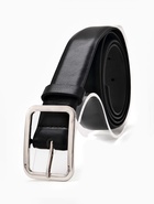 Ремень женский, 110×3 см, пряжка металл, серебристая, чёрный - фото 809308425