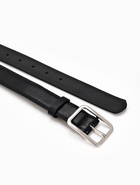 Ремень женский, 110×3 см, пряжка металл, серебристая, чёрный - фото 809308429