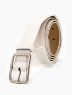 Ремень женский, 110×3 см, пряжка металл, серебристая, белый - фото 809308431