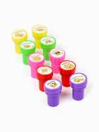 Оценочные печати "Смайлы" набор 10 шт, вид МИКС - Фото 17