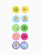 Оценочные печати "Смайлы" набор 10 шт, вид МИКС - фото 809572057