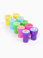 Оценочные печати "Смайлы" набор 10 шт, вид МИКС - фото 809572058