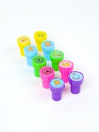 Оценочные печати "Смайлы" набор 10 шт, вид МИКС - Фото 4