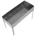 Мангал maclay «Профи», без шампуров, 70×30×50 см, металлический, разборный - Фото 5