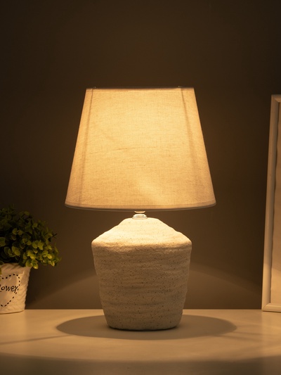 Лампа настольная RISALUX «Песочные замки», 1×40 Вт, Е14, 21×21×32 см, белый