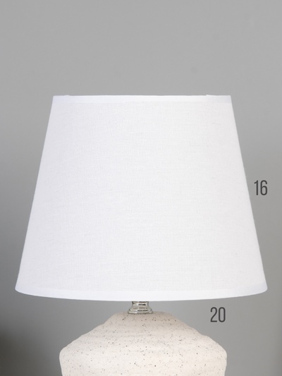 Лампа настольная RISALUX «Песочные замки», 1×40 Вт, Е14, 21×21×32 см, белый