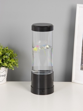 {{photo.Alt || photo.Description || 'Светильник «Медузы» LED, RGB, USB, 3-5 Вт, 9×9×25.5 см, чёрный'}}