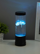 Лава - лампа RISALUX «Медузы», подсветка, RGB, USB, 3-5 Вт, чёрная, 9×9×25.5 см - Фото 8