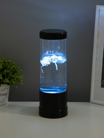 Светильник «Медузы» LED, RGB, USB, 3-5 Вт, 9×9×25.5 см, чёрный