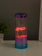 Светильник «Медузы» LED, RGB, USB, 3-5 Вт, 9×9×3 см, розово-голубой метеллик 10906758