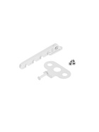 Ограничитель открывания для окна ТУНДРА, пластиковая гребенка, 4-х позиционная, 1 шт. (комплект 2 шт) - фото 59849587