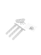 Ограничитель открывания для окна ТУНДРА, пластиковая гребенка, 4-х позиционная, 3 шт. - Фото 9