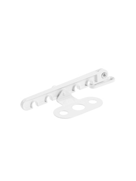 Ограничитель открывания для окна ТУНДРА, металлическая гребенка, 5-ти позиционная, 1 шт. (комплект 2 шт)