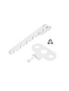 Ограничитель открывания для окна ТУНДРА, металлическая гребенка, 5-ти позиционная, 1 шт. - Фото 7