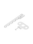 Ограничитель открывания для окна ТУНДРА, металлическая гребенка, 5-ти позиционная, 3 шт. - Фото 7