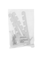 Ограничитель открывания для окна ТУНДРА, металлическая гребенка, 5-ти позиционная, 3 шт. - Фото 10