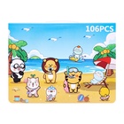 УЦЕНКА Набор для рисования Зверушки Синий 10955362