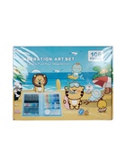 УЦЕНКА Набор для рисования Зверушки Синий 10955362