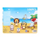 УЦЕНКА Набор для рисования Зверушки Синий 10955362