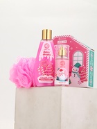 Подарочный набор новогодний «Счастья в Новом году», гель для душа, мочалка и мист, URAL LAB - фото 59849657