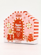 Подарочный набор новогодний «Чудес в Новом году», гель для душа, мочалка и мист, URAL LAB - фото 809308761