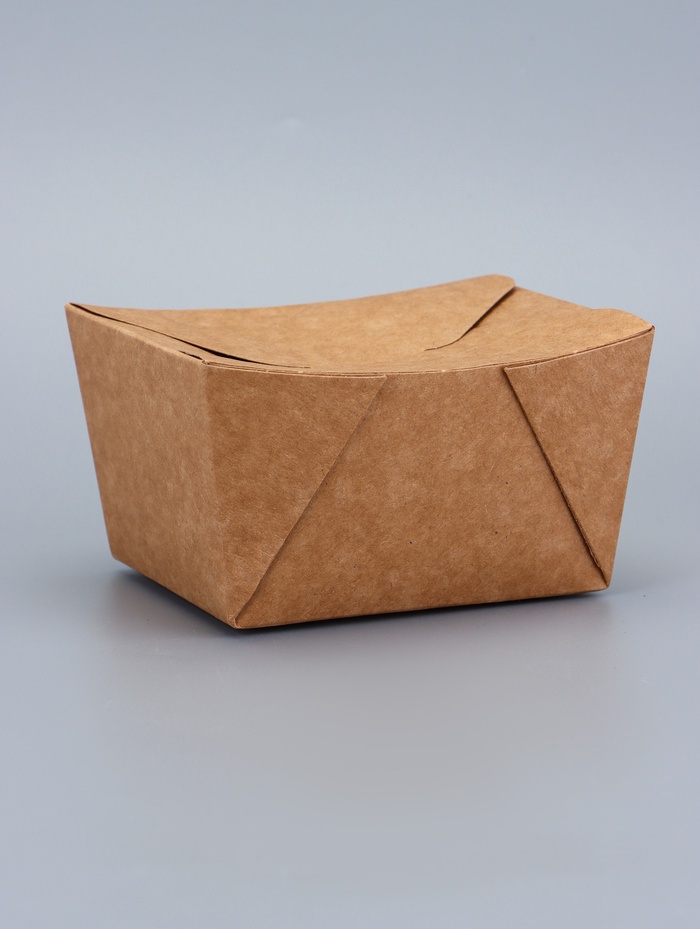 Контейнер одноразовый, коробка пищевая, 600 мл, 11×9×7.3 см - Фото 1