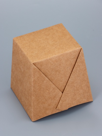 Коробка крафтовая для лапши вок, 7.5×6.6×9.3 см