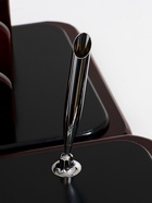 УЦЕНКА Набор настольный 6 в1 (каранд-ца, подставка д/ручек, визитница, лоток, подставка, блок д/бумаг) - Фото 4