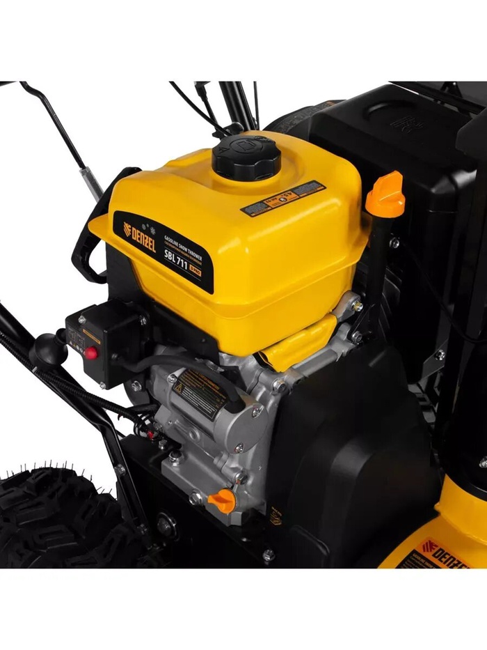 Снегоуборщик бензиновый DENZEL SBL 711D PRO, 302cc, 9 л.с., 4.5 л, эл. старт