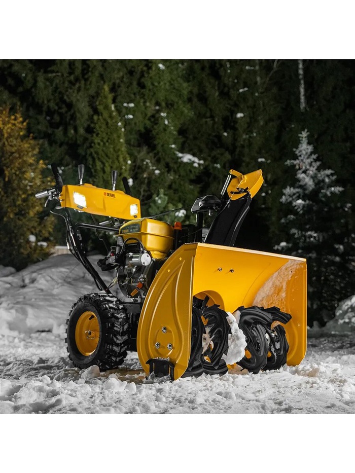Снегоуборщик бензиновый DENZEL SBL 711D PRO, 302cc, 9 л.с., 4.5 л, эл. старт