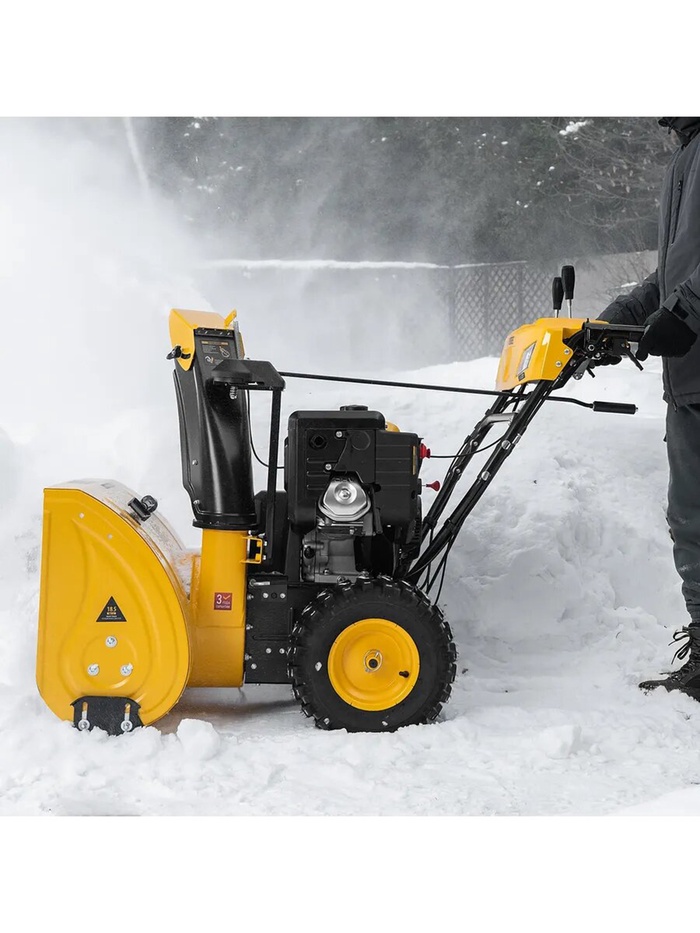 Снегоуборщик бензиновый DENZEL SBL 711D PRO, 302cc, 9 л.с., 4.5 л, эл. старт