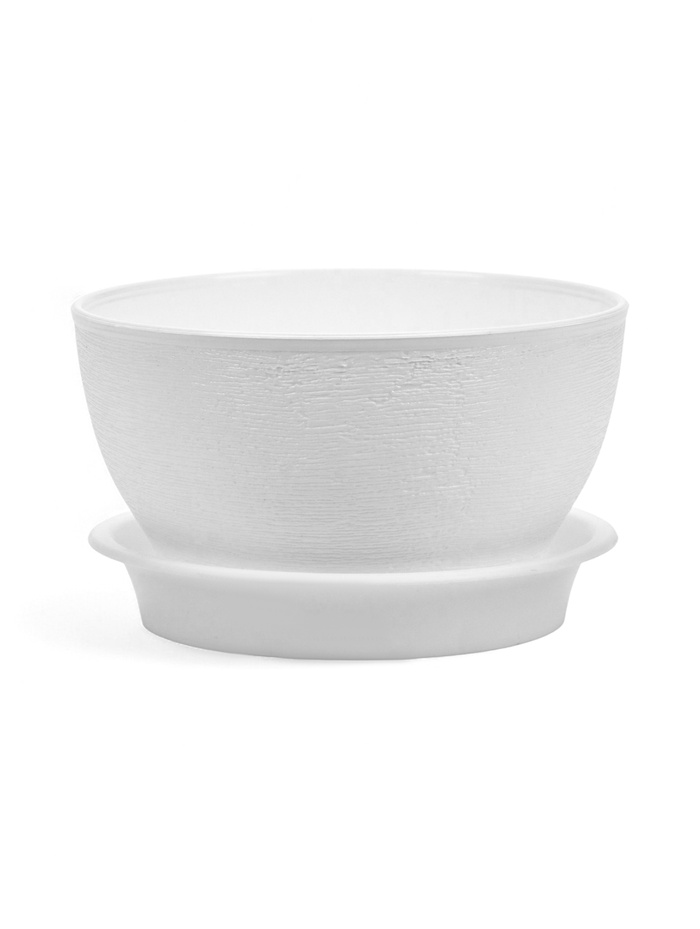 Горшок для цветов с поддоном 0,5 л d12,5см h7 см