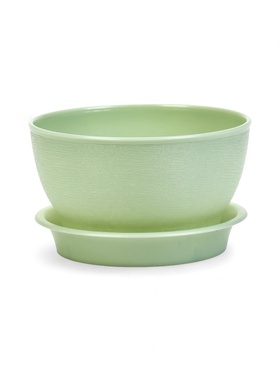 Горшок для цветов с поддоном 0,5 л d12,5см h7 см