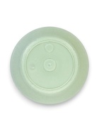 Горшок для цветов «Фиалочка», 500 мл, d=12.5 см, h=7 см, пластиковый, зелёный - фото 60064496