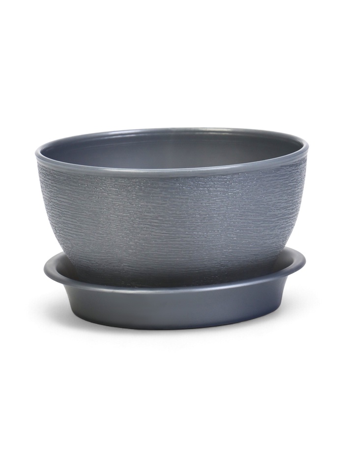 Горшок для цветов с поддоном 0,5 л d12,5см h0,7 см