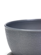 Горшок для цветов с поддоном 0,5 л d12,5см h0,7 см "Фиалочка" серый перламутр - фото 809308893