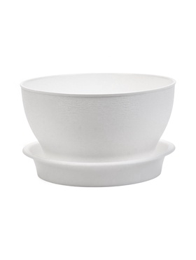 Горшок для цветов с поддоном 0,8 л d14 см h8 см