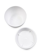 Горшок для цветов с поддоном 0,8 л d14 см h8 см "Фиалочка" белый - фото 809308919