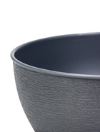 Горшок для цветов с поддоном 0,8 л d14 см h8 см "Фиалочка" серый - фото 809308941