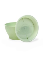 Горшок для цветов «Фиалочка», 800 мл, d=14 см, h=8 см, пластиковый, зелёный (комплект 3 шт) - фото 60064529