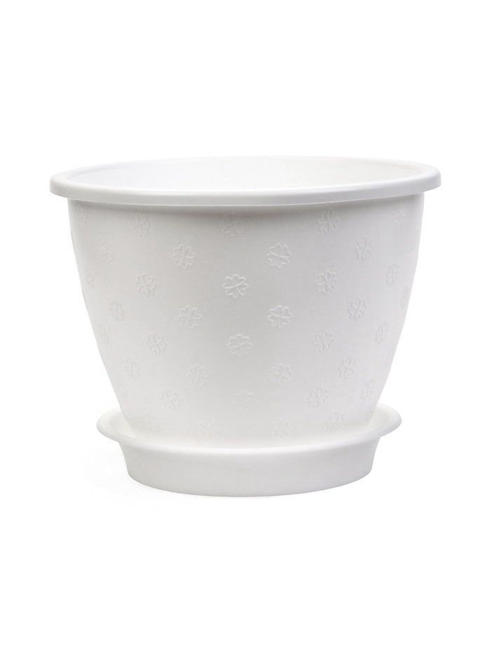 Горшок для цветов с поддоном 3,6 л d_ см h_ см