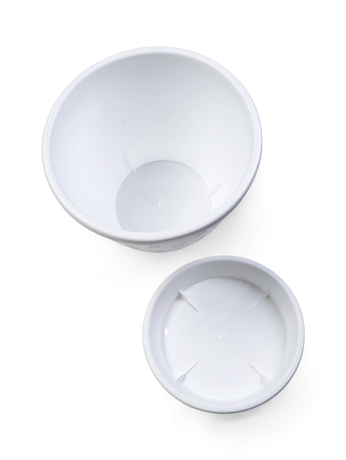 Горшок для цветов с поддоном 3,6 л d_ см h_ см