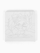 Картина по номерам на холсте «Лисёнок», 20×20 см 10943686