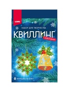 Квиллинг новогодний «Новогоднее настроение», набор для творчества - фото 119073498 Квиллинг новогодний «Новогоднее настроение», набор для творчества - фото 119073498
