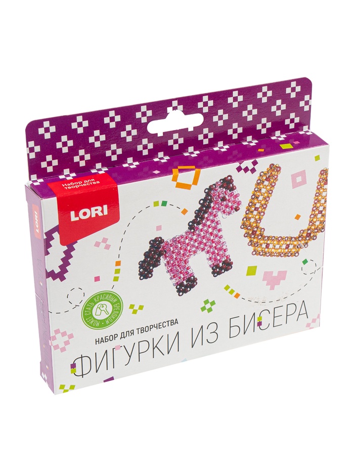 Фигурки из бисера «Лошадка, подкова», набор для творчества - Фото 1