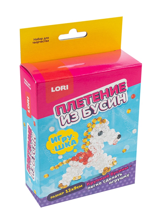 Набор для творчества, плетение из бусин «Лошадка» - фото 119073503