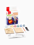 Роспись по дереву на магнитах «В ожидании праздника», набор для творчества 10943705